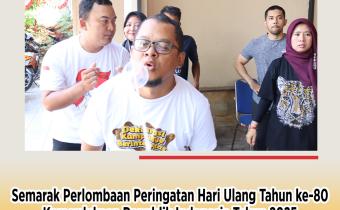 Bawaslu Kota Cirebon Meriahkan HUT ke-80 RI dengan Semarak Perlombaan