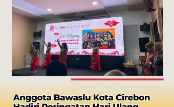Bawaslu Kota Cirebon Apresiasi Peringatan 25 Tahun Yayasan Fahmina