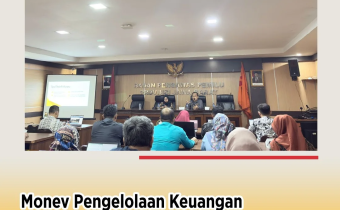 Bawaslu Kota Cirebon Ikuti Monitoring dan Evaluasi Pengelolaan Keuangan Tahun 2025