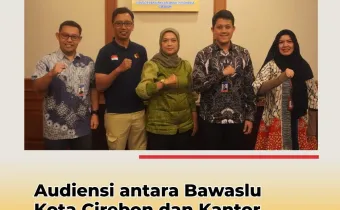 Bawaslu Kota Cirebon Jajaki Kolaborasi dengan Bank Indonesia untuk Perkuat Edukasi Kepemiluan