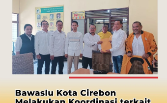 Bawaslu Kota Cirebon Lakukan Koordinasi terkait Pemutakhiran Data Partai Politik Berkelanjutan 