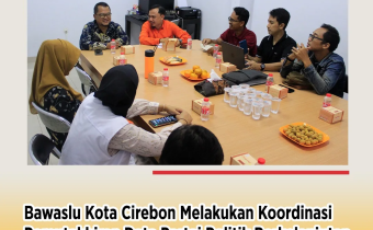 Bawaslu Kota Cirebon Lakukan Koordinasi terkait Pemutakhiran Data Partai Politik Berkelanjutan