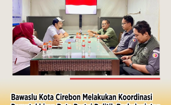 Bawaslu Kota Cirebon Perkuat Akurasi Data Parpol Lewat Koordinasi PDPPB dengan PAN dan Perindo