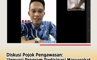 Anggota Bawaslu Kota Cirebon Jadi Pembicara Diskusi Pojok Pengawasan, Dorong Partisipasi Masyarakat