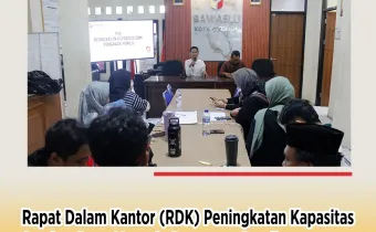 Bawaslu Kota Cirebon Gelar RDK Peningkatan Kapasitas SDM Pengawas Pemilu