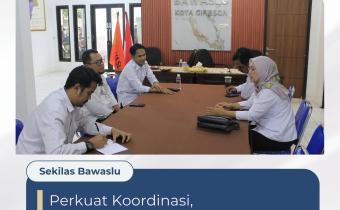 Perkuat Koordinasi, Bawaslu Kota Cirebon Menggelar Rapat Pleno Pimpinan