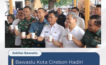 Bawaslu Kota Cirebon Hadiri Pembukaan "Satu Visi Mall UKM Coffee Festival 2026"