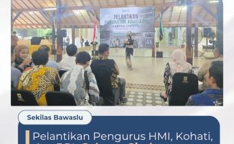 Pelantikan Pengurus HMI, Kohati, dan BPL Cabang Cirebon Periode 2025-2026
