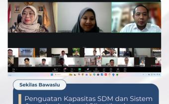 Bawaslu Kota Cirebon Ikuti Penguatan Kapasitas SDM dan Sistem Organisasi untuk Perkuat Pengawasan Berkelanjutan