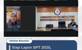 ASN Bawaslu Kota Cirebon Ikuti Bimtek Pengisian Laporan SPT Tahun 2025