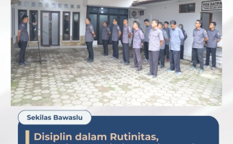 Bawaslu Kota Cirebon Gelar Apel Pagi, Tekankan Disiplin dan Soliditas di Masa Nontahapan