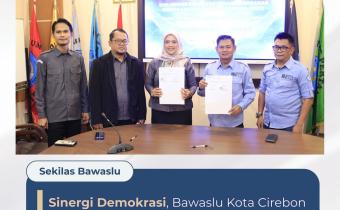 Bawaslu Kota Cirebon Resmi Teken MoU dengan Universitas Swadaya Gunung Jati, Luncurkan Program “Bawaslu Mudun Ning Kampus” untuk Perkuat Demokrasi