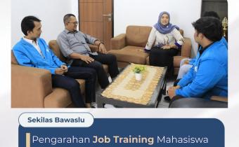 Pengarahan Job Training Mahasiswa FISIP Universitas Swadaya Gunung Jati (UGJ) Cirebon