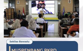 Bawaslu Kota Cirebon Hadir di Musrenbang, Kawal Arah Pembangunan Partisipatif 2027
