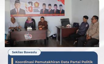 Bawaslu Kota Cirebon Koordinasi dengan DPC Gerindra Terkait PDPPB Semester I 2026