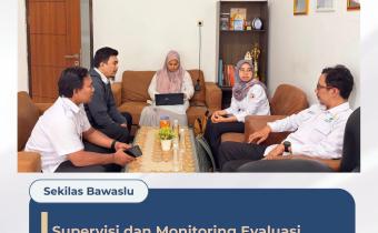 Bawaslu Kota Cirebon Terima Kunjungan Supervisi dan Monev BMN dari Bawaslu Jawa Barat