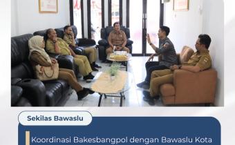 Bawaslu dan Kesbangpol Kota Cirebon Bersinergi Siapkan Edukasi Politik Masyarakat