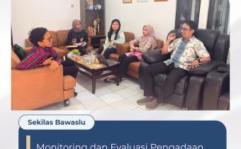 Bawaslu RI Supervisi Pengadaan Barang dan Jasa Masa Nontahapan di Bawaslu Kota Cirebon