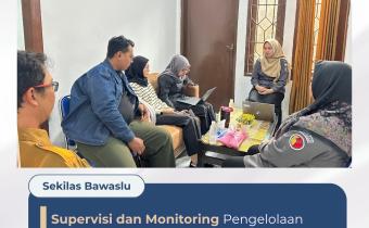 Bawaslu Kota Cirebon Terima Kunjungan Supervisi Pengelolaan Keuangan dari Bawaslu Jabar