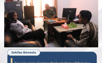 Rapat Pleno Mingguan Bawaslu Kota Cirebon: Perkuat Koordinasi dan Konsolidasi Internal